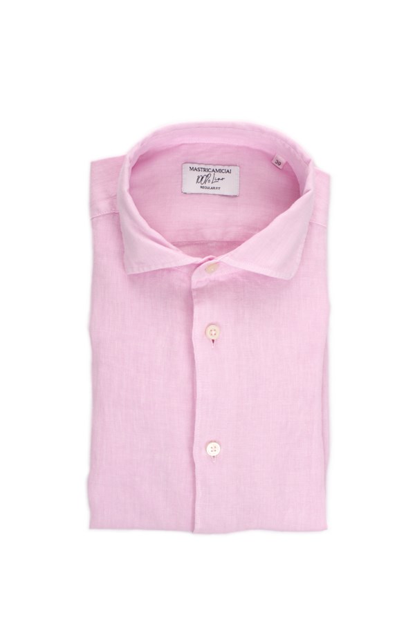 Mastricamiciai Casual shirts Pink