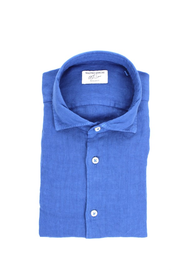 Mastricamiciai Casual shirts Blue