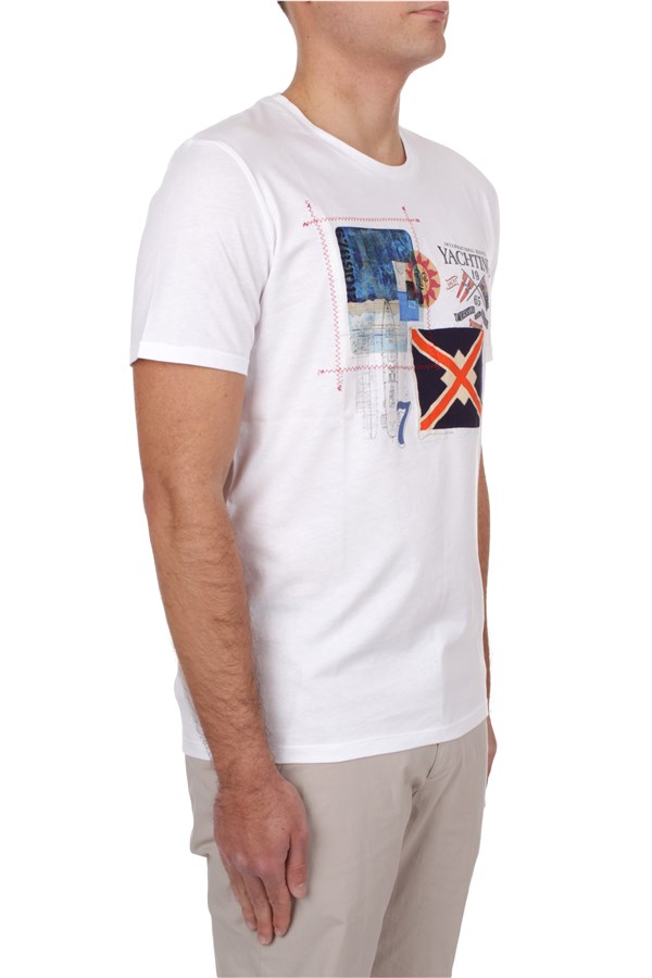 Bob T-shirt Manica Corta Uomo KIND VR0269 BIANCO 3 