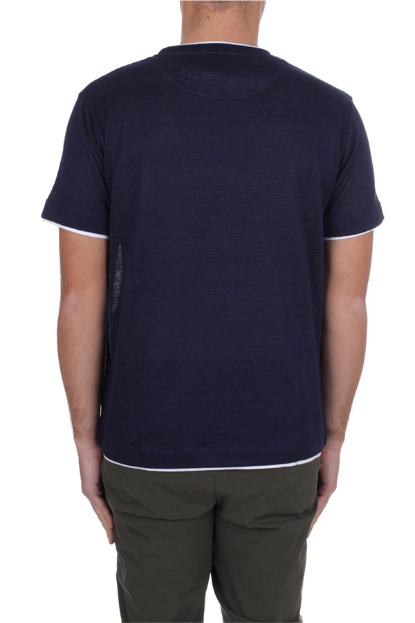 Bob T-Shirts Short sleeve t-shirts Man LIN VR0273 BLU 2 