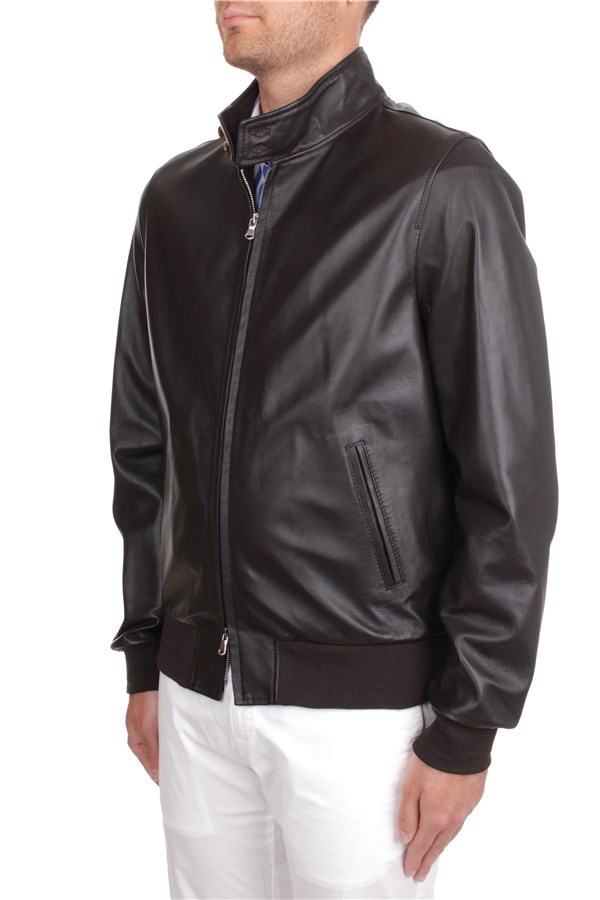 Broos Leather jacket Brown