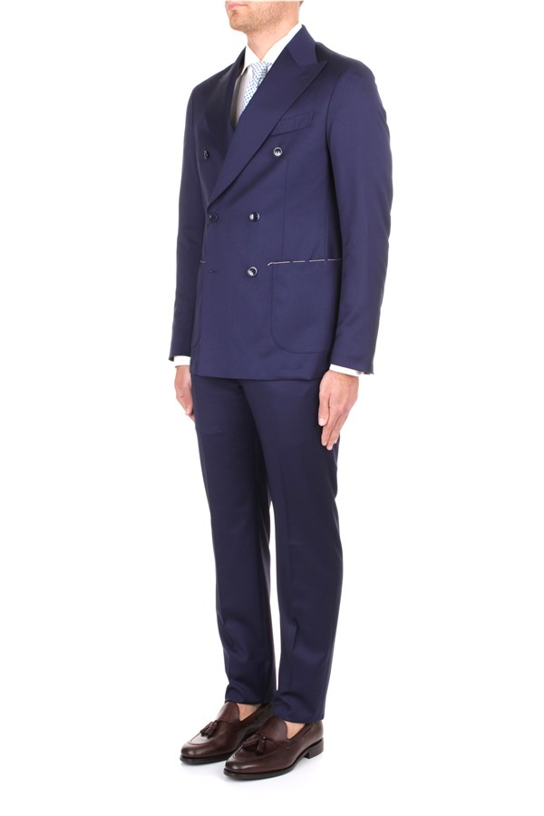 Michi D'amato Suits Double-breasted blazers Man F88/0 VBC02 100 1 