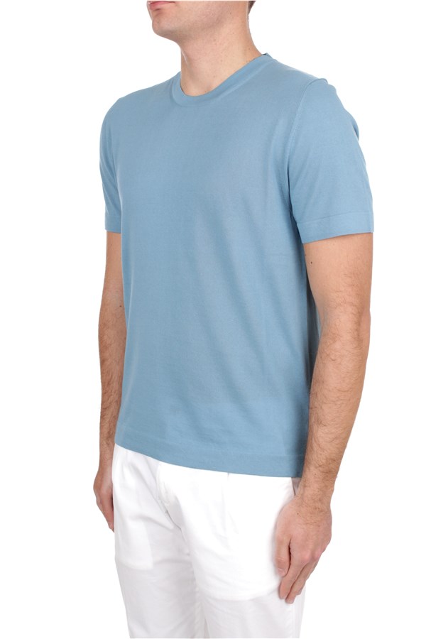 Hindustrie Short sleeve t-shirts Turquoise