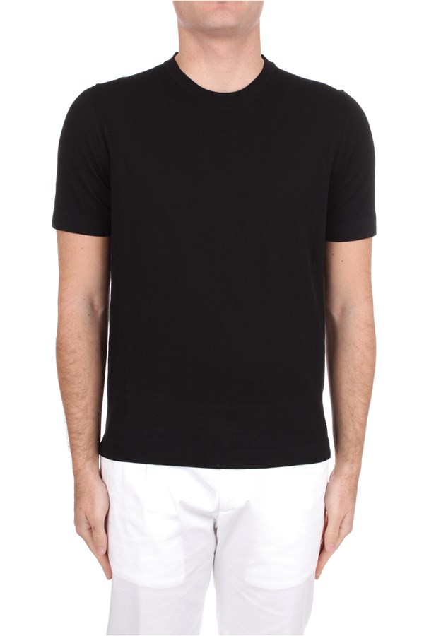 Hindustrie Short sleeve t-shirts Black