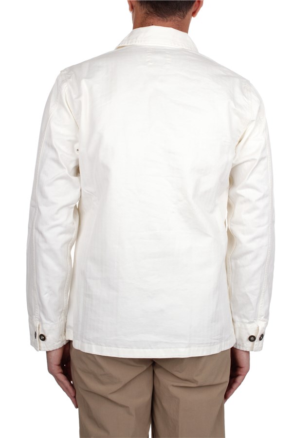 Chesapeake's Outerwear Lightweight jacket Man JOE HERRINGBONE CREAM 2 