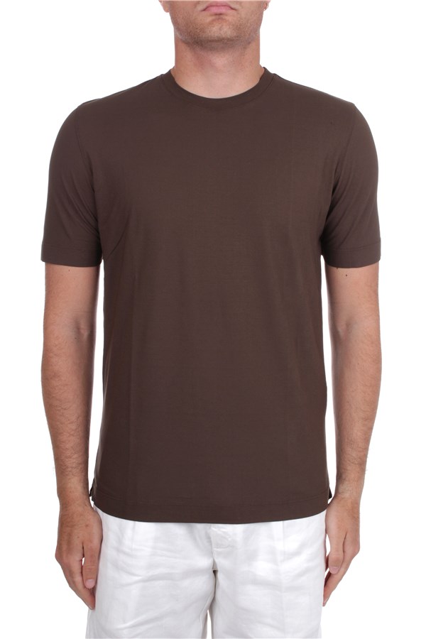 H953 Short sleeve t-shirts Brown
