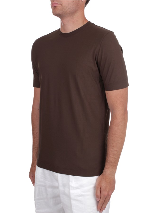 H953 Short sleeve t-shirts Brown