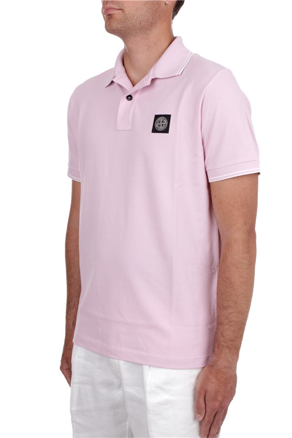 Stone Island Short sleeves Pink