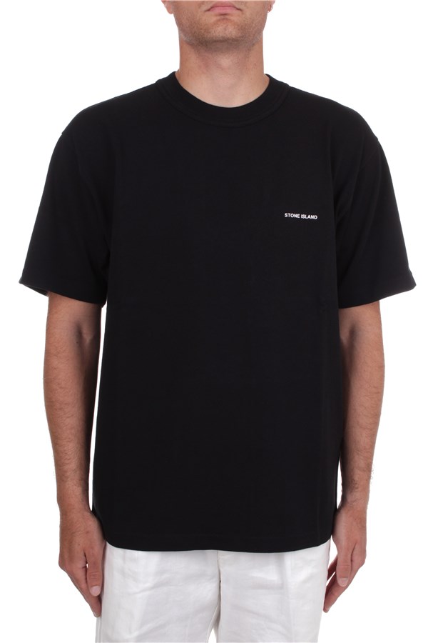 Stone Island Short sleeve t-shirts Black
